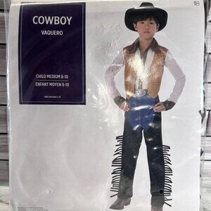 Cowboy Western Boy Sheriff -Dress Up, Halloween NEW in unopened package Size Med